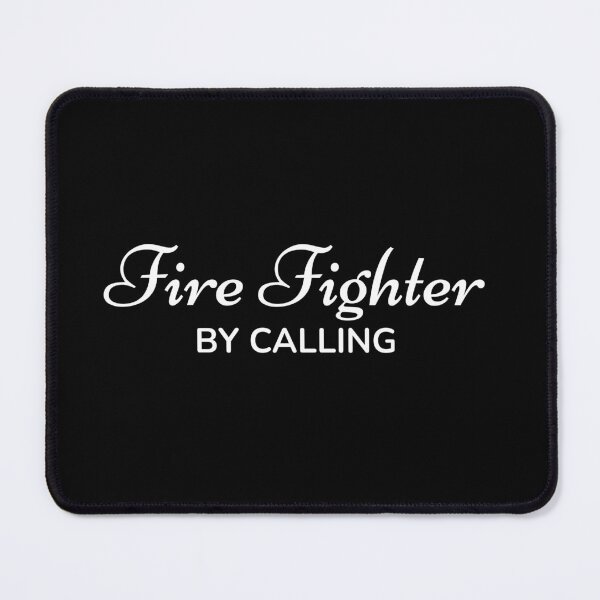 Item preview, Fire Fighter by Calling - White designed and sold by TrulyRested.