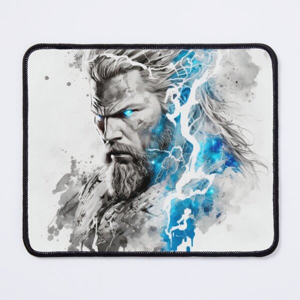 Item preview, Thunder-Warrior designed and sold by ai-art-italy.