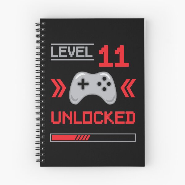 Item preview, Level 11 unlocked - 11th birthday Gamer shirt designed and sold by Gerald Waters.