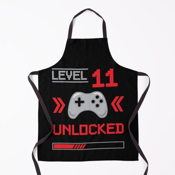 Item preview, Level 11 unlocked - 11th birthday Gamer shirt designed and sold by Gerald Waters.