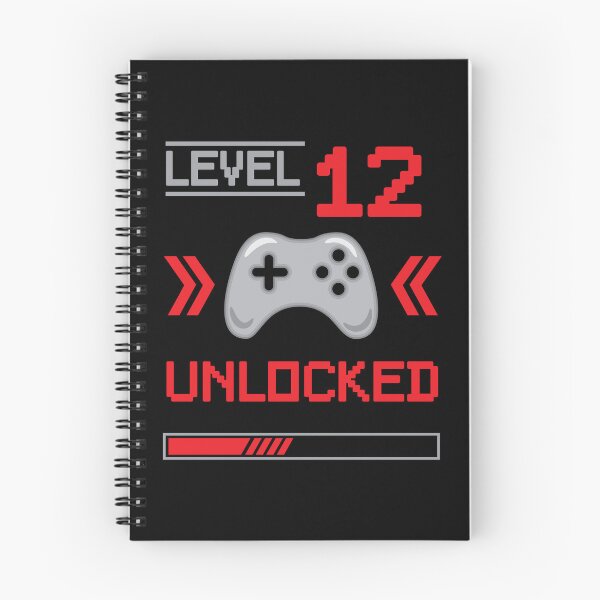 Item preview, Level 12 unlocked - 12th birthday Gamer shirt designed and sold by Gerald Waters.