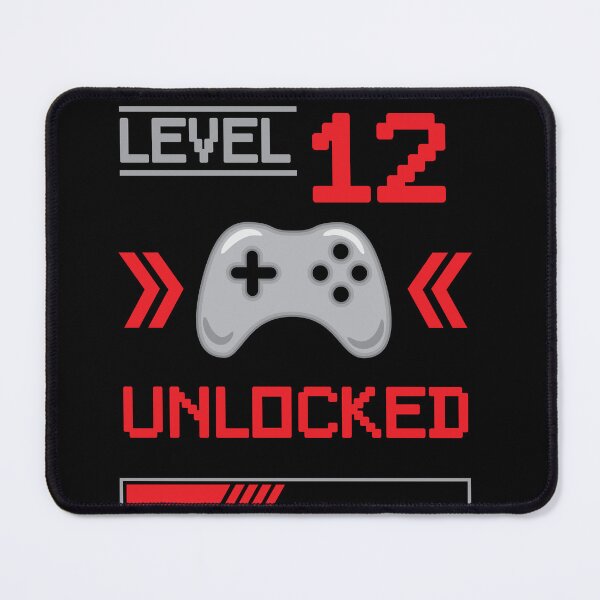 Item preview, Level 12 unlocked - 12th birthday Gamer shirt designed and sold by Gerald Waters.
