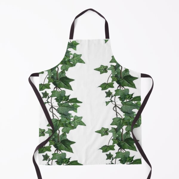 Item preview, GREEN TRAILING IVY ART, IVY DESIGN GARDEN WHITE ART designed and sold by sharlesart.