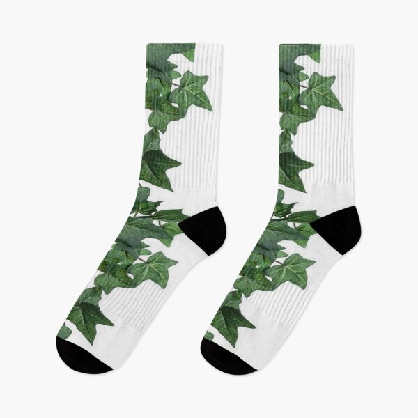 Item preview, GREEN TRAILING IVY ART, IVY DESIGN GARDEN WHITE ART designed and sold by sharlesart.