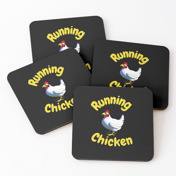 Item preview, Runs Saying Running Chicken designed and sold by Paintandgo.