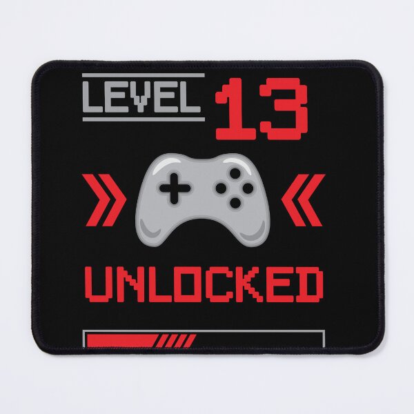 Item preview, Level 13 unlocked - 13th birthday Gamer shirt designed and sold by Gerald Waters.