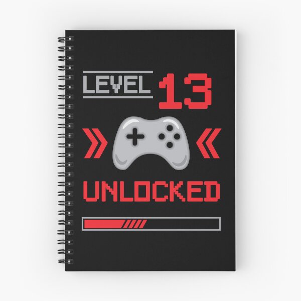 Item preview, Level 13 unlocked - 13th birthday Gamer shirt designed and sold by Gerald Waters.
