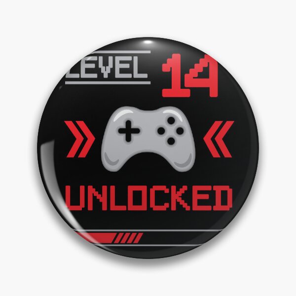 Item preview, Level 14 unlocked - 14th birthday Gamer shirt designed and sold by Gerald Waters.