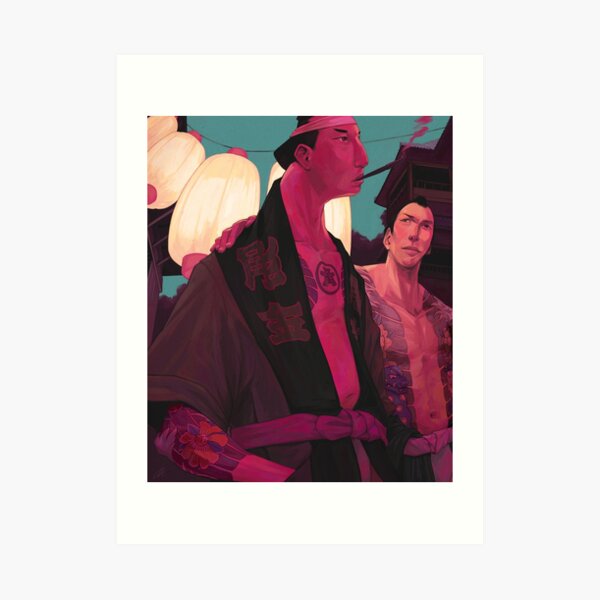 Gangster Bros Art Print