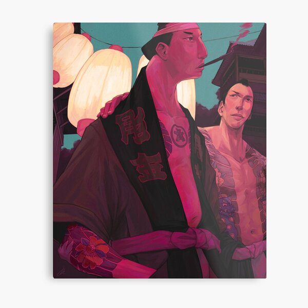 Gangster Bros Metal Print