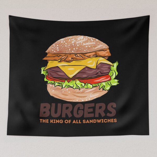 Item preview, Burgers - The king of all sandwiches - The Burger Bash designed and sold by WBP Mart.