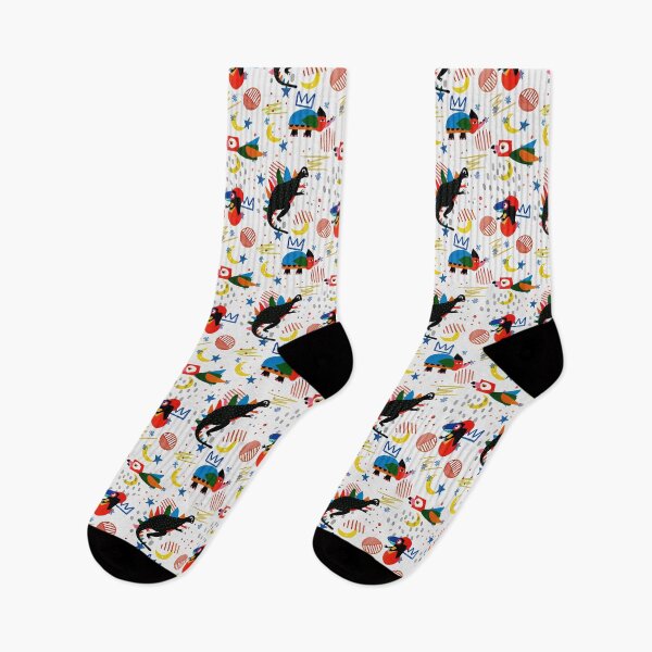 Item preview, Cute Dinosaurs and a Starry Sky Pattern designed and sold by CaglaCokgezen.