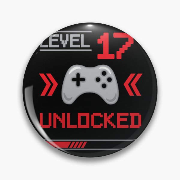 Item preview, Level 17 unlocked - 17th birthday Gamer shirt designed and sold by Gerald Waters.