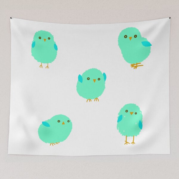 Item preview, Guess Who Soggy Chick Sticker Pack (Blue) designed and sold by casserolestan.