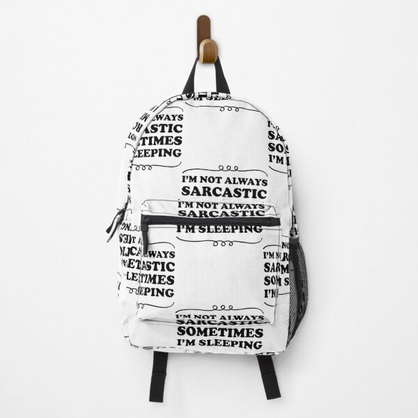 Item preview, I'm not always sarcastic sometimes I'm sleeping - Sarcastic saying designed and sold by Blonc-ou.