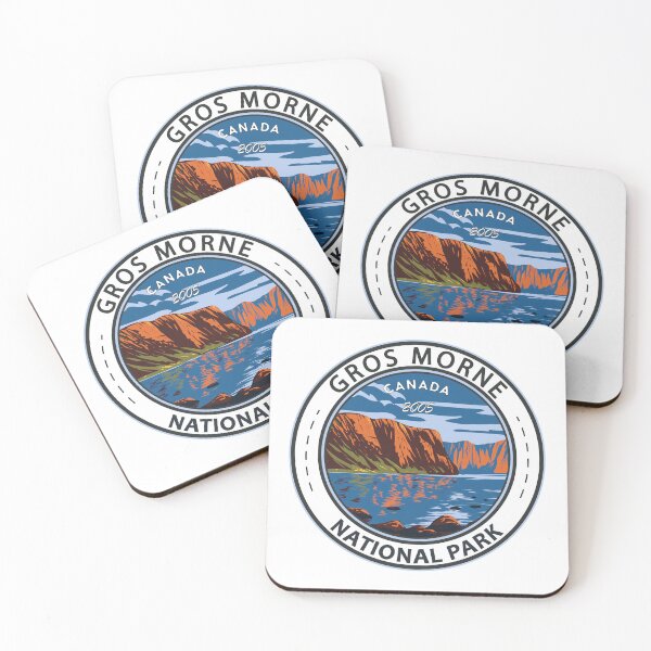 Item preview, Gros Morne National Park Canada Vintage Badge designed and sold by KrisSidDesigns.