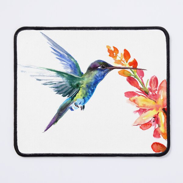 Item preview, Hummingbird and Flower designed and sold by surenart.
