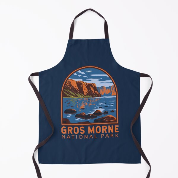 Item preview, Gros Morne National Park Canada Vintage Emblem designed and sold by KrisSidDesigns.