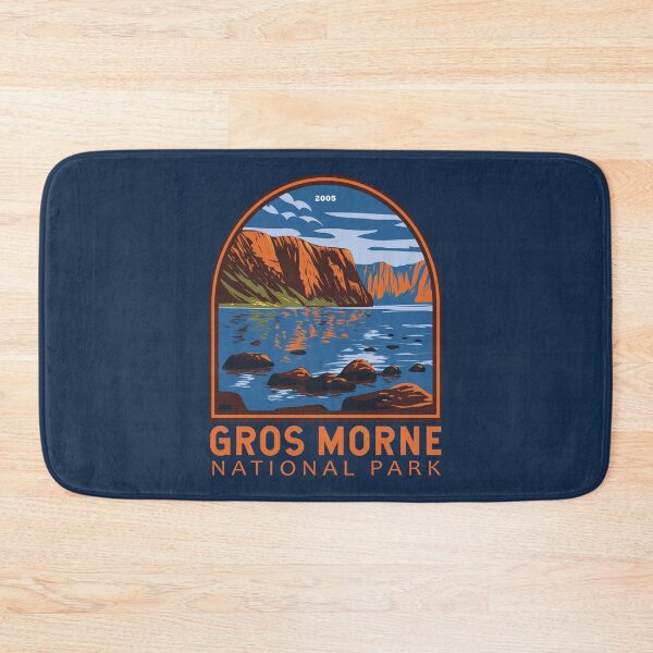 Item preview, Gros Morne National Park Canada Vintage Emblem designed and sold by KrisSidDesigns.