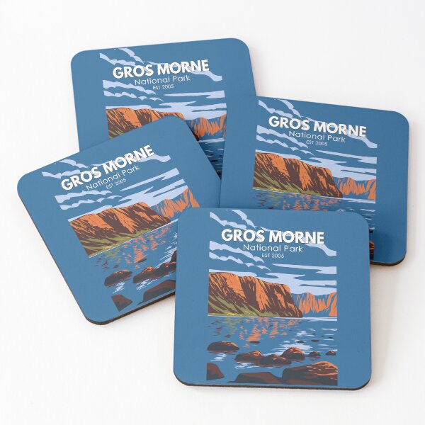 Item preview, Gros Morne National Park Canada Travel Art Vintage designed and sold by KrisSidDesigns.