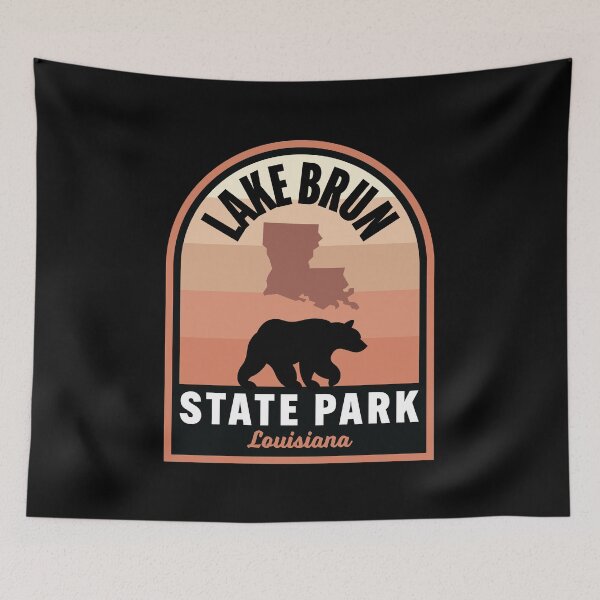 Item preview, Lake Brun State Park LA Bear designed and sold by HalpinDesign.