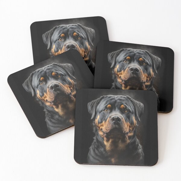 Item preview, Rottweiler looking straight at you designed and sold by ebrawne.