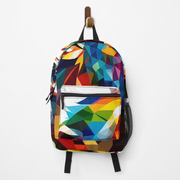 Item preview, Gorilla full color, geometric style, colorful drawing. designed and sold by by-natiko.