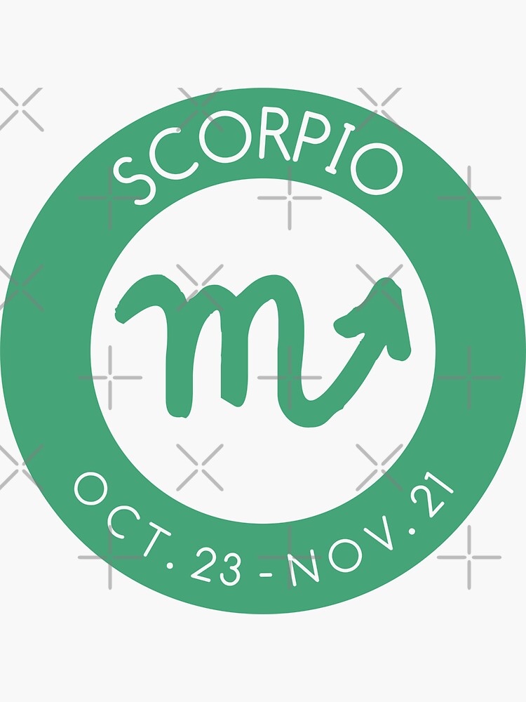 "Scorpio" Sticker for Sale by DJBALOGH Redbubble