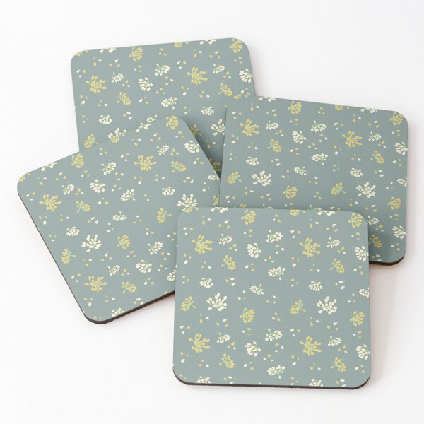 Item preview, botanical berries with blue background designed and sold by cezidesign.