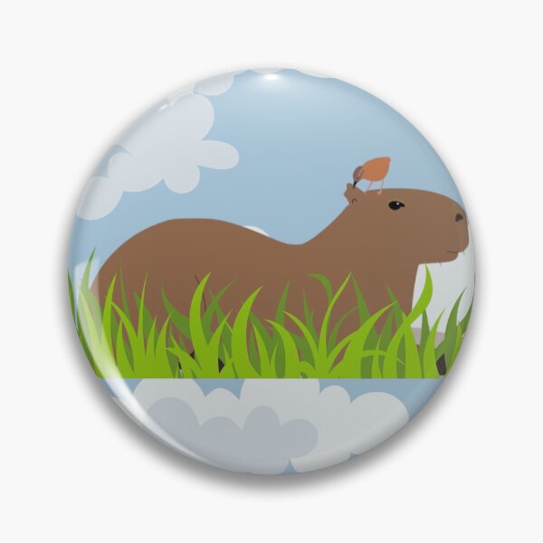Item preview, Capybara Chilling designed and sold by Warhungrymonkey.