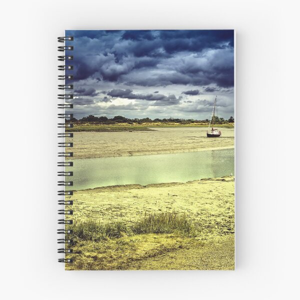Item preview, Maldon Estuary Towards the Sea Essex Art designed and sold by NeonAbstracts.