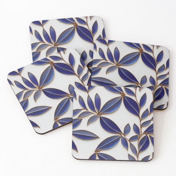 Item preview, Turkish Blue: Iznik Tile-inspired Pattern designed and sold by EmeraldeaArt.