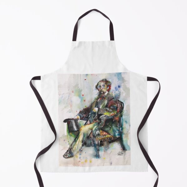Item preview, CHARLES DICKENS - watercolor portrait .8 designed and sold by lautir.