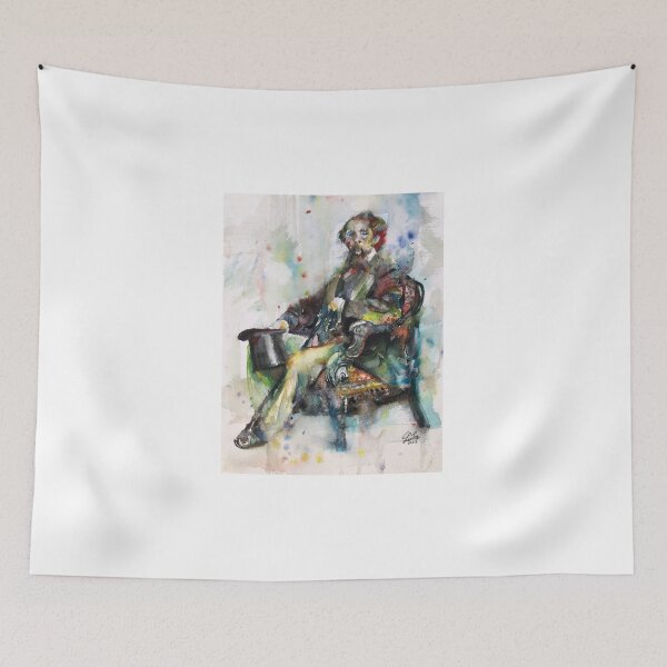 Item preview, CHARLES DICKENS - watercolor portrait .8 designed and sold by lautir.