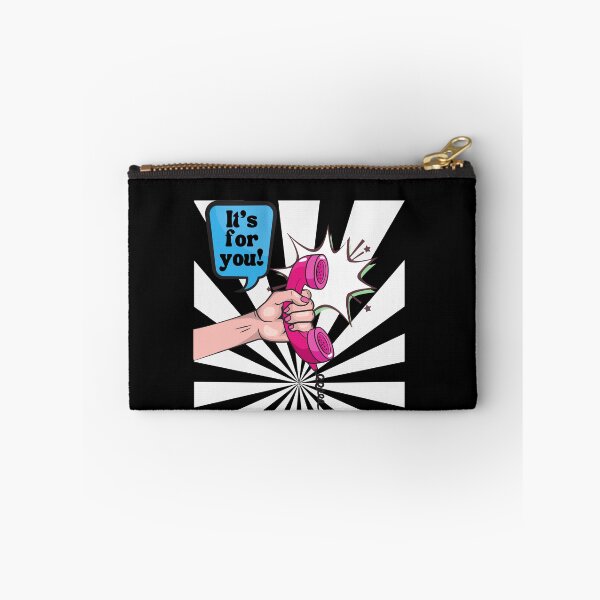 Item preview, Retro Pop Art Phonecall - "It's For You!" - Dark designed and sold by TotesUnique.
