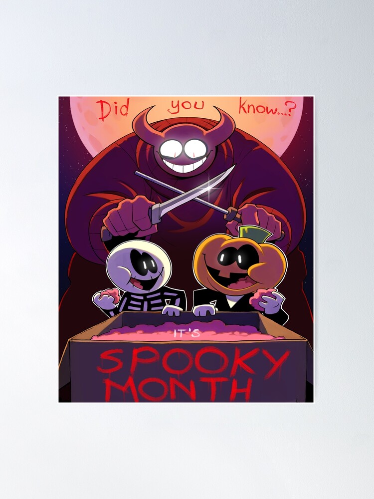 spooky month Poster for Sale by vivianahardwick