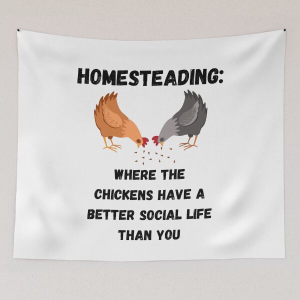 Item preview, Social Chickens designed and sold by ThorHavenFarm.