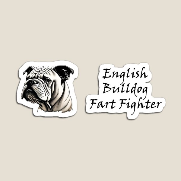 Item preview, English Bulldog Fart Fighter Candle designed and sold by Richard Montag.
