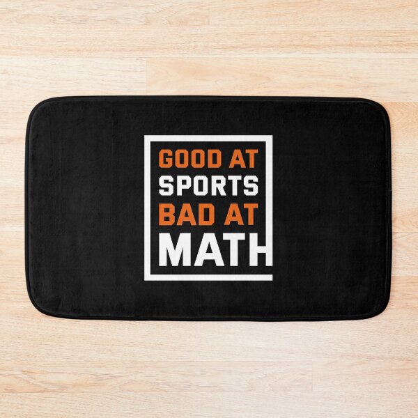 Item preview, Good at Sports Bad at Math designed and sold by artbysugu.