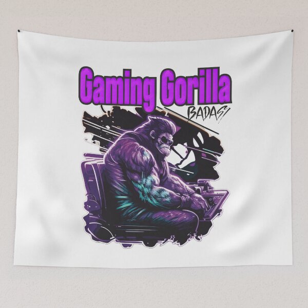 Item preview, Gaming Gorilla - Badass designed and sold by HappyBox--.