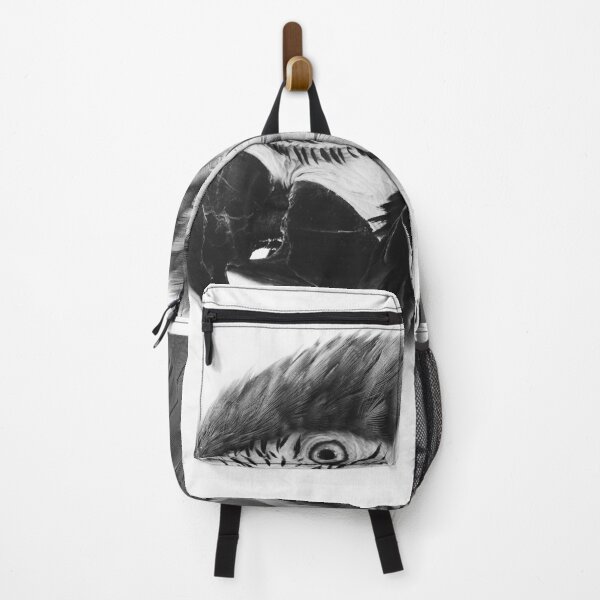 Item preview, Blue And Yellow Macaw Black And White designed and sold by LisaWootenPhoto.