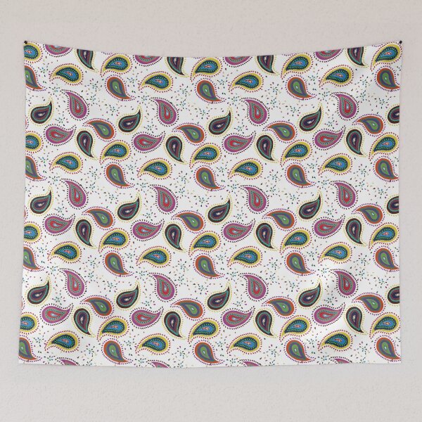 Artikelvorschau, Xanthas buntes Paisley-Muster entworfen und verkauft von dieXantha.