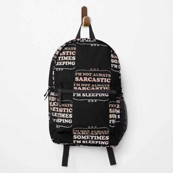 Item preview, I'm not always sarcastic sometimes I'm sleeping - Sarcastic saying designed and sold by Blonc-ou.