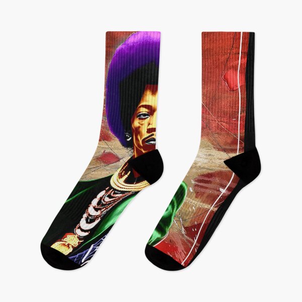 Item preview, Rock Star with Guitar and Big Afro designed and sold by KALEIDOSCOPE UK.