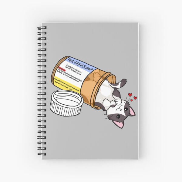 Item preview, Tuxedo cow kitty antidepressant love medicine designed and sold by sivelobanova.