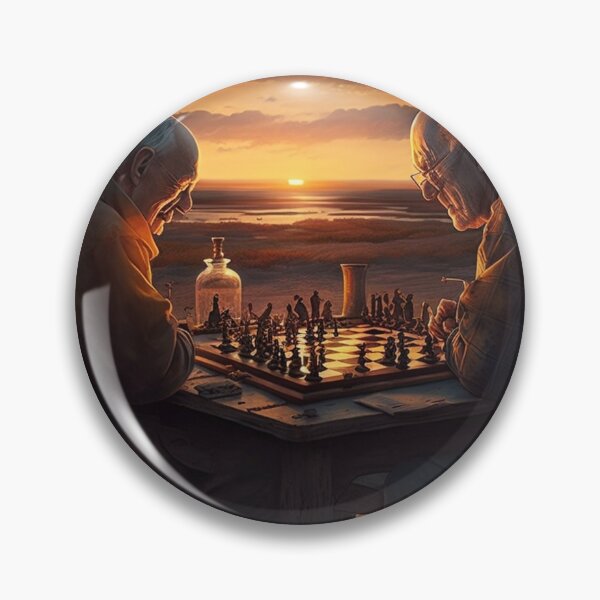 Item preview, Chess Game In Front Of A Sunset designed and sold by WixWorks.