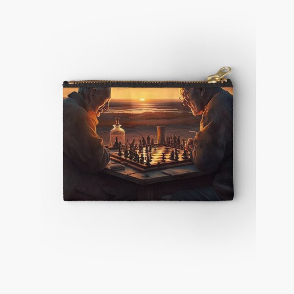 Item preview, Chess Game In Front Of A Sunset designed and sold by WixWorks.