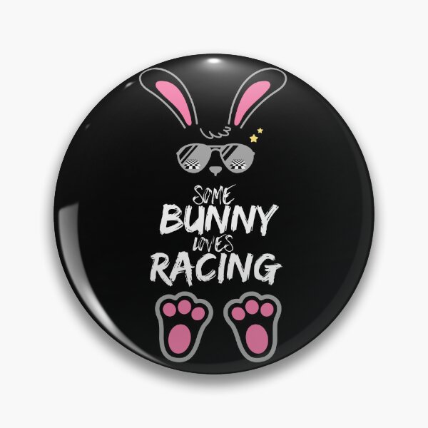 Item preview, Some Bunny Loves Racing Funny Cute Cool Easter Bunny Sunglasses Racer Checker Flag Coolest Bunny Race Track Motorsports designed and sold by CarantinedChaos.