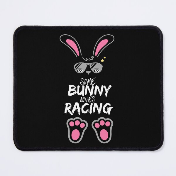 Item preview, Some Bunny Loves Racing Funny Cute Cool Easter Bunny Sunglasses Racer Checker Flag Coolest Bunny Race Track Motorsports designed and sold by CarantinedChaos.