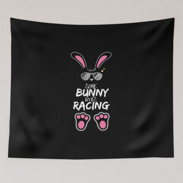 Item preview, Some Bunny Loves Racing Funny Cute Cool Easter Bunny Sunglasses Racer Checker Flag Coolest Bunny Race Track Motorsports designed and sold by CarantinedChaos.